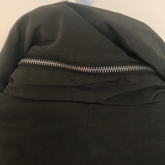 BCBG Max Azria Army Green Trench Jacket - Picture 7 of 8